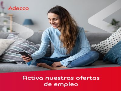 Descarga la app de Adecco y recibe alertas de empleo