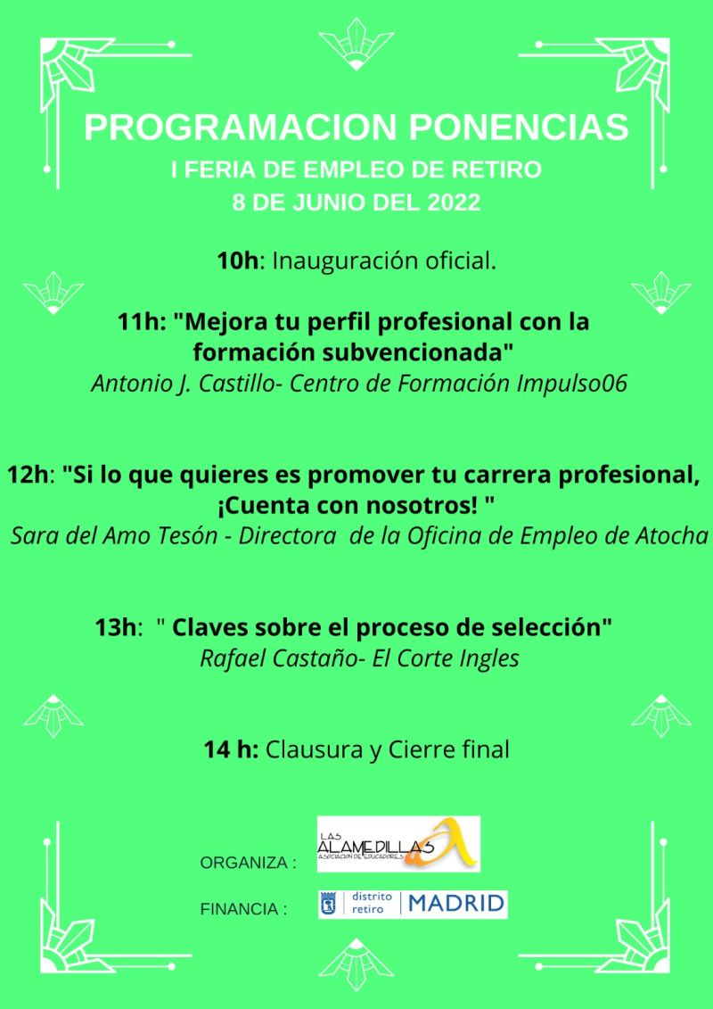 I Feria de Empleo Distrito Retiro