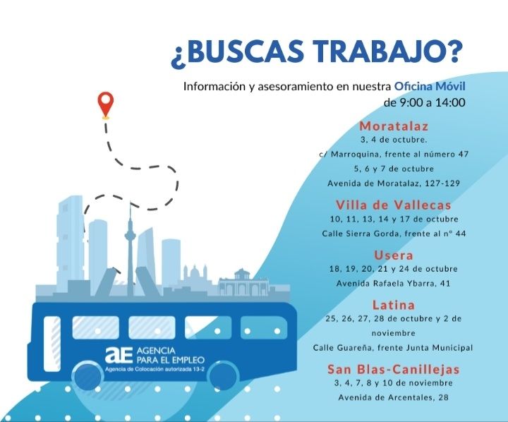 #AgenciaParaElEmpleo #Empleo #OficinaMvil