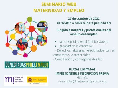 #Seminario #Maternidad #Empleo #Online