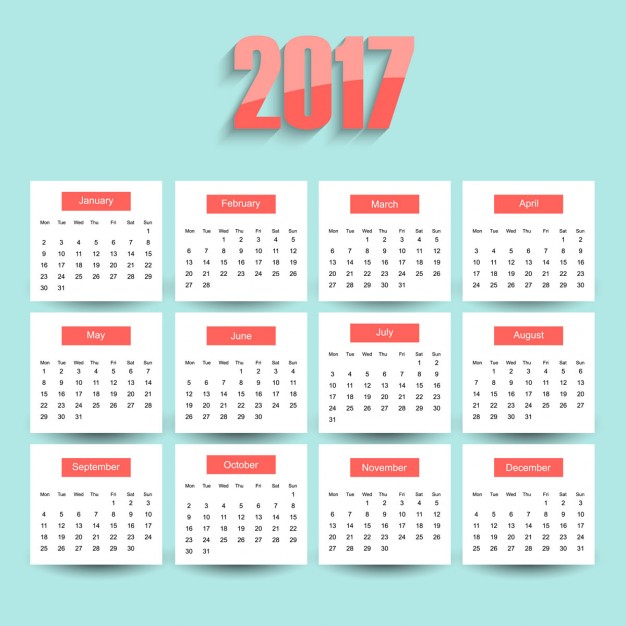 calendario, eco, noticias