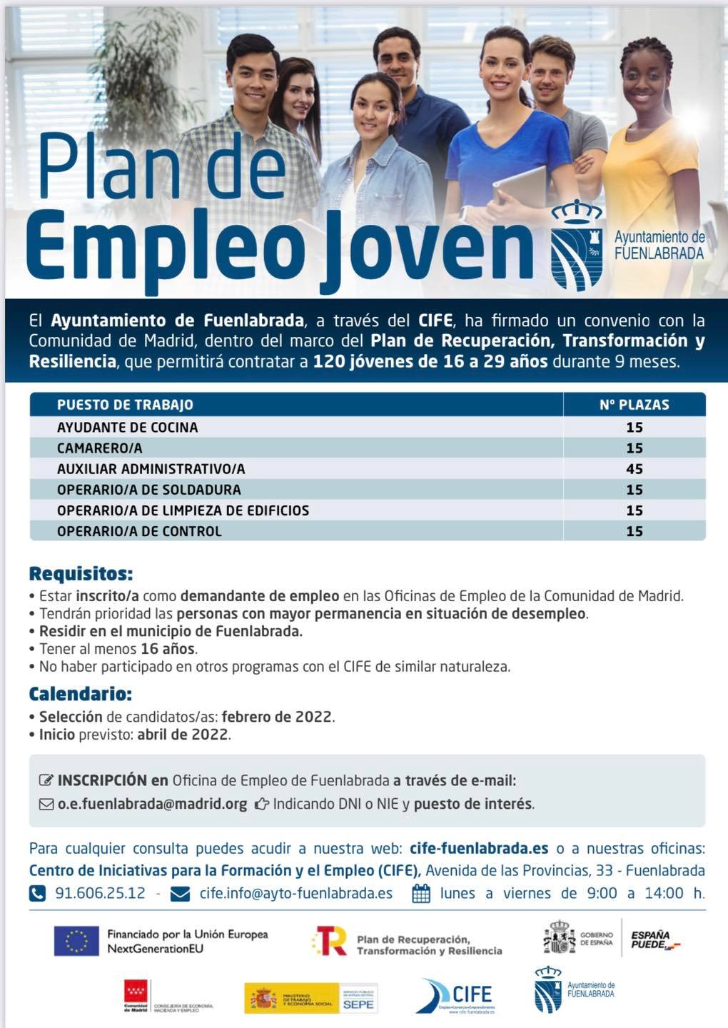 Plan de Empleo Joven (CIFE)