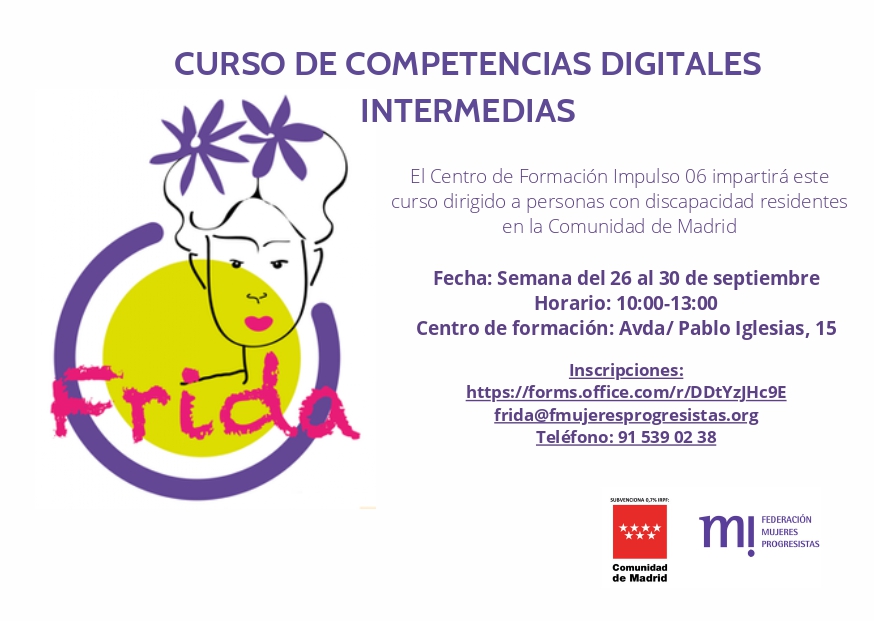 #Curso #CompetenciasDigitales #Discapacidad