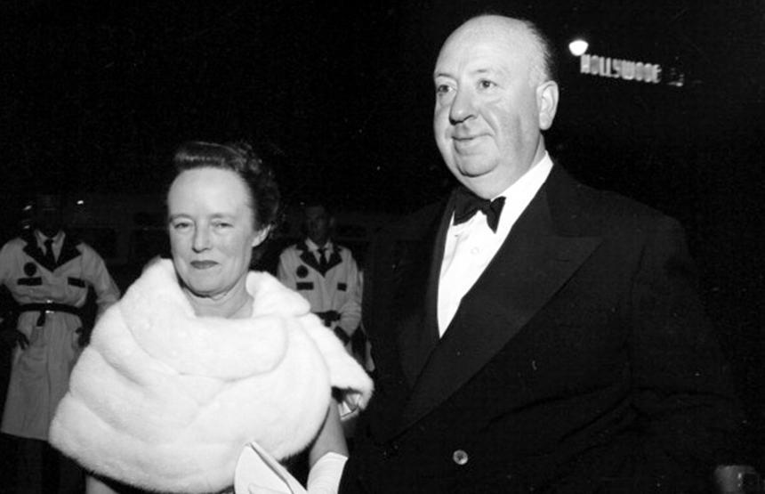 Alma Reville y Alfred Hitckcock