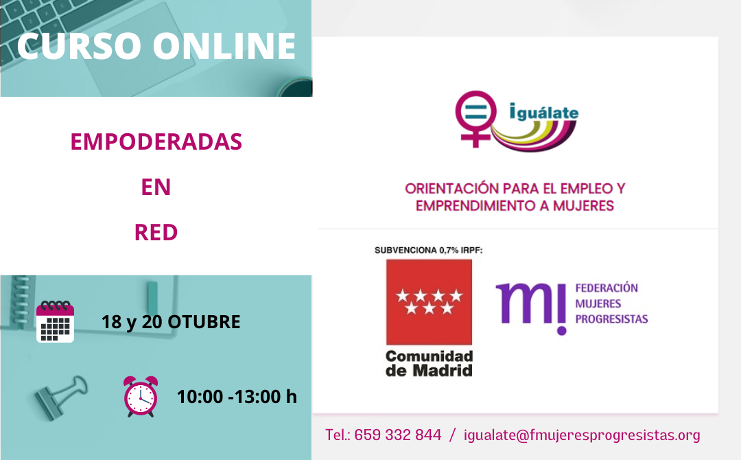 #Empoderamiento #Mujeres #Red #Curso #Online