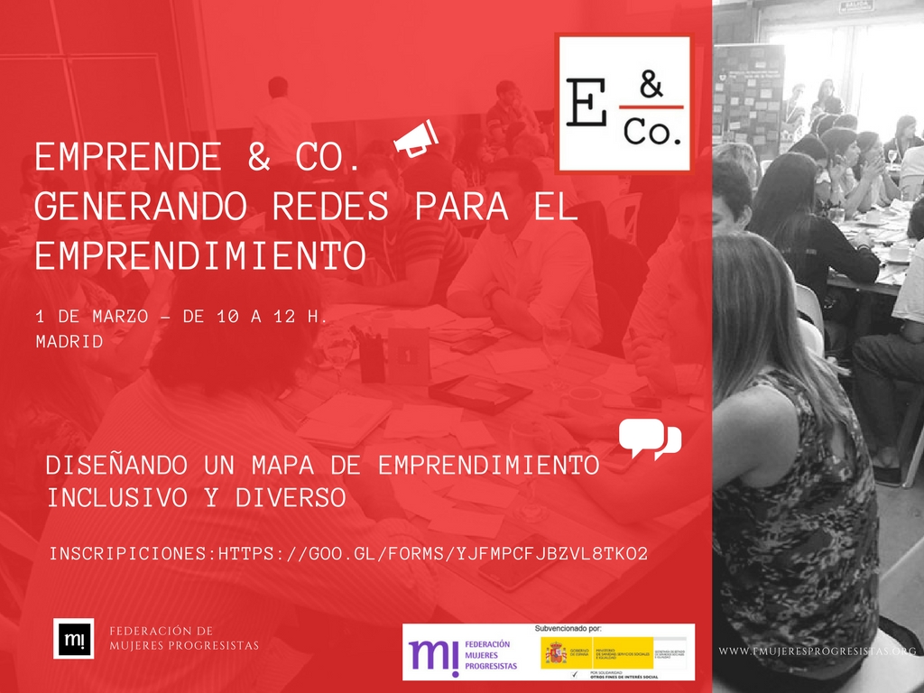 Imagen Cartel difusin proyecto Emprende & Co