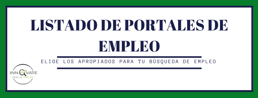 listado portales empleo