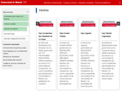 #CEPI #ComunidadDeMadrid #Inmigrantes