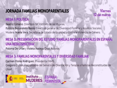 Jornada `Familias Monoparentales`