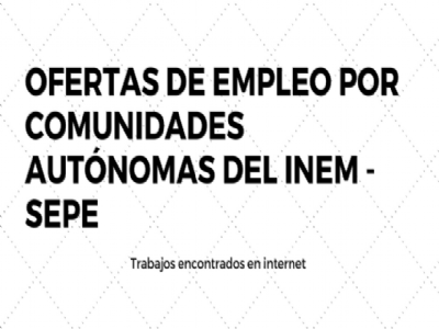 #Ofertas #Empleo #SEPE