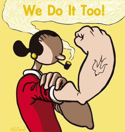 Imagen Olivia Popeye We do it