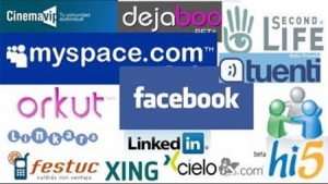 logo redes diferentes, facebook, twitter...