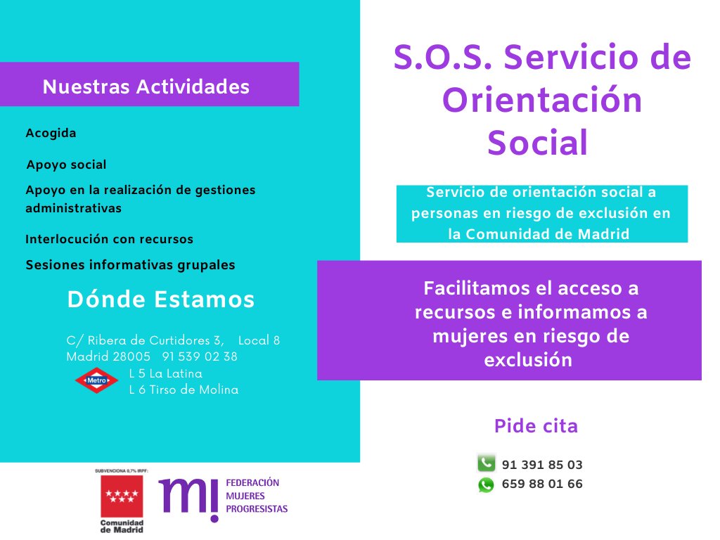 #SesiónInformativa #ServiciosSociales